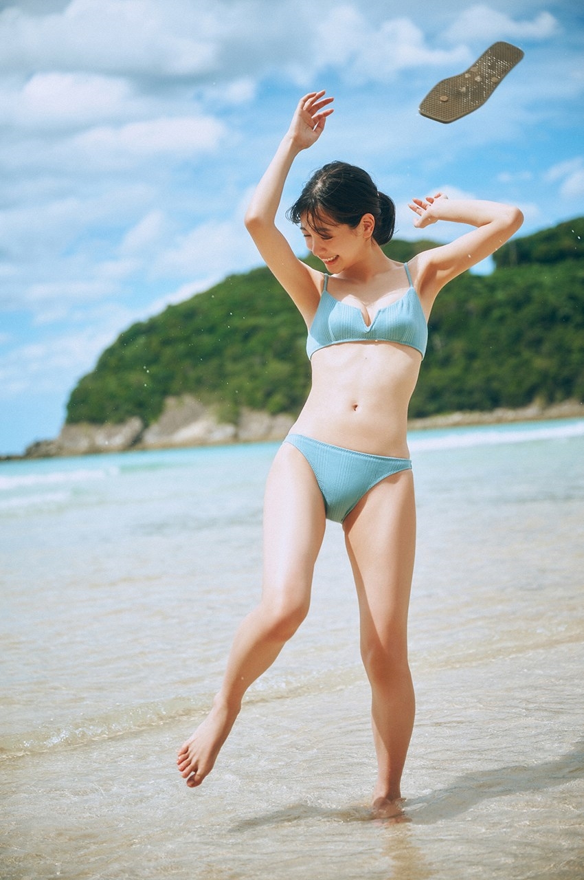 Playful on the beach